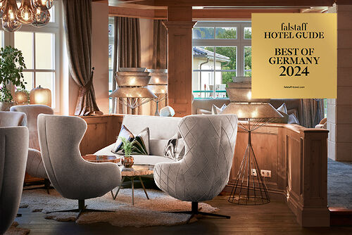 Best of Germany: Falstaff bewertet im Hotel Guide 2024 das Wellness- & Sporthotel Jagdhof mit